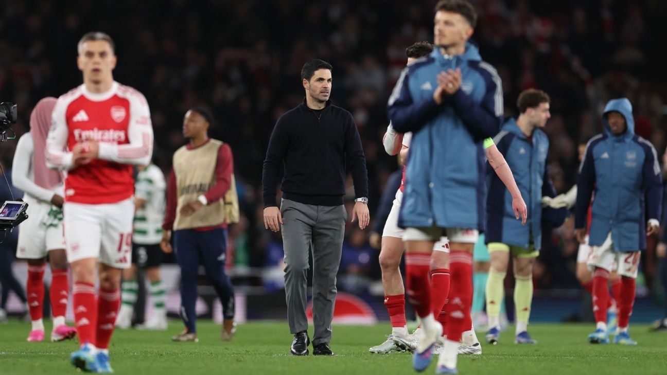 While other giants fire, Arteta’s Arsenal continues to flicker While other giants fire, Arteta’s Arsenal continues to flicker