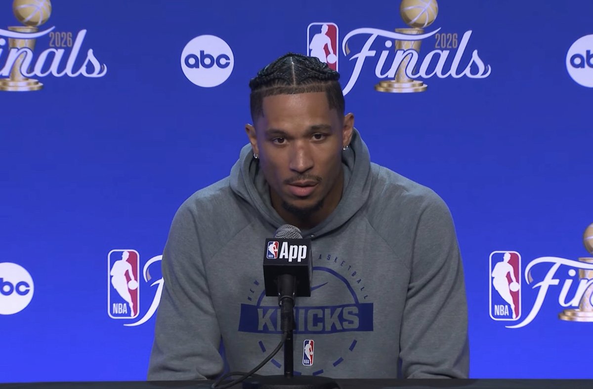 Josh Hart explains why Knicks liked Finals matchup with Spurs Josh Hart explains why Knicks liked Finals matchup with Spurs