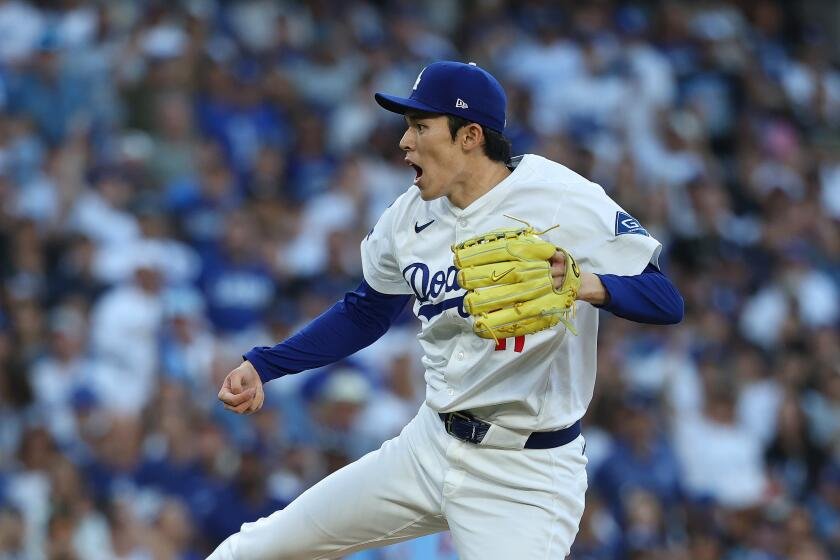 Hernández: Roki Sasaki’s playoff dominance shows why he’s the Dodgers’ future staff ace