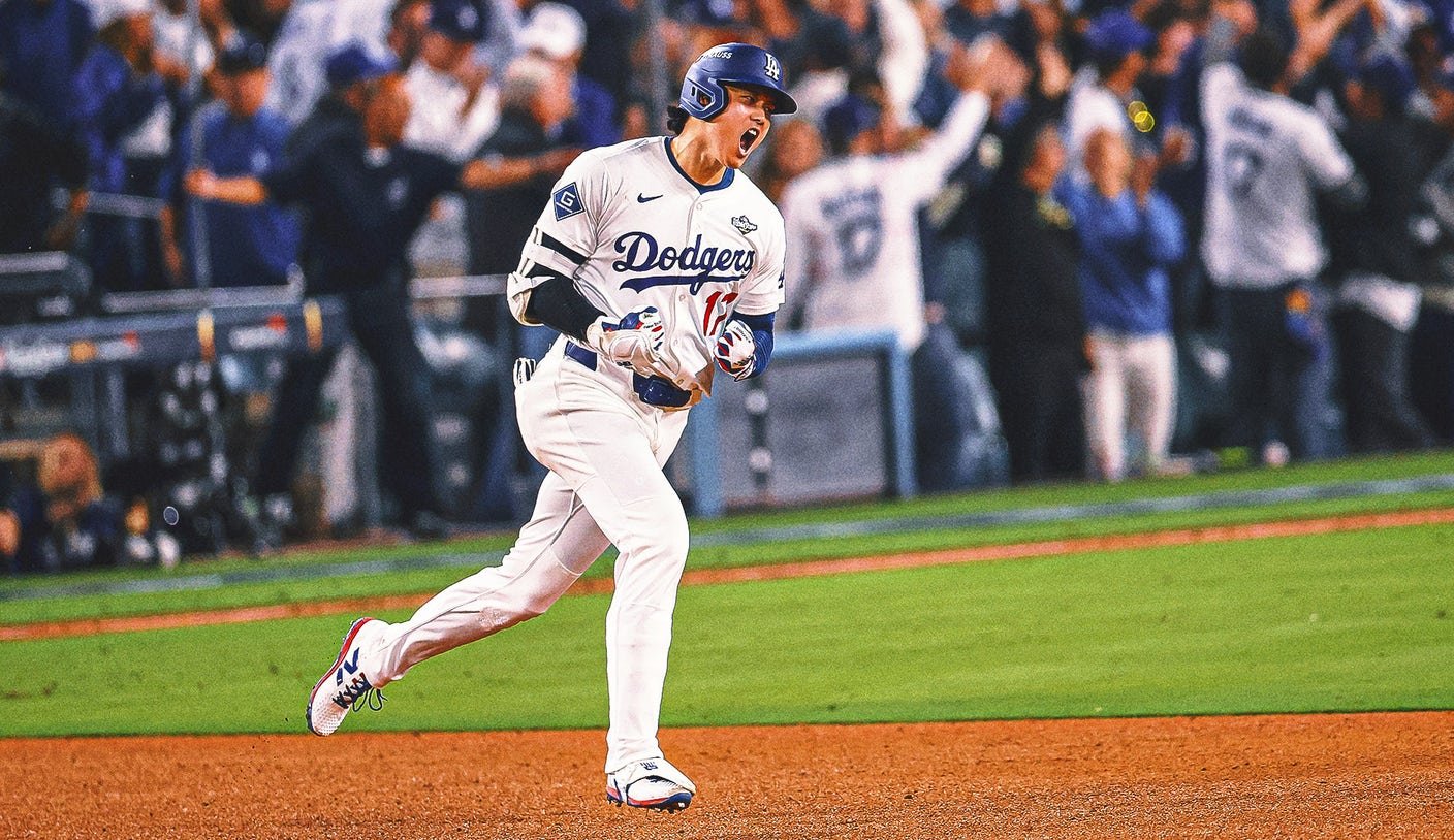 Shohei Ohtani Hits 2 Homers, Ties Record With 4 Extra-Base Hits In World Series Game 3 Shohei Ohtani Hits 2 Homers, Ties Record With 4 Extra-Base Hits In World Series Game 3