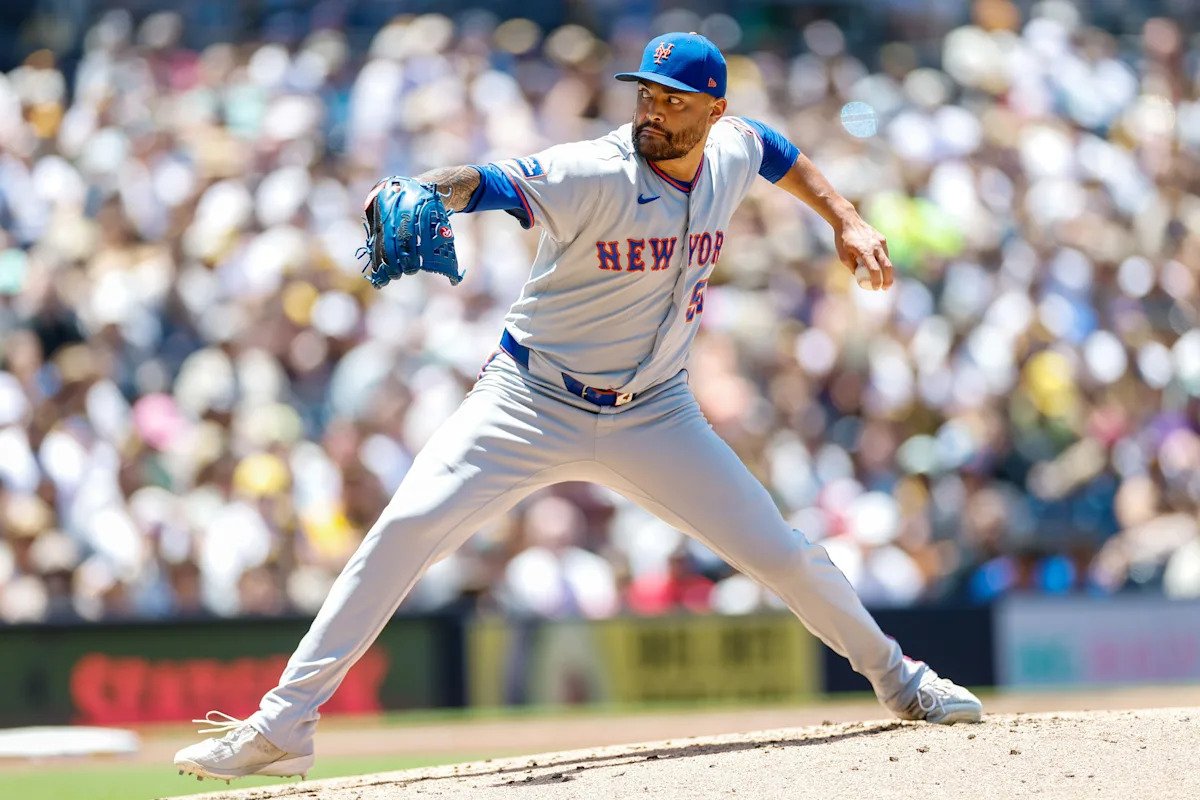 Sean Manaea’s latest respectable Mets outing came with one pitch he wanted back Sean Manaea’s latest respectable Mets outing came with one pitch he wanted back