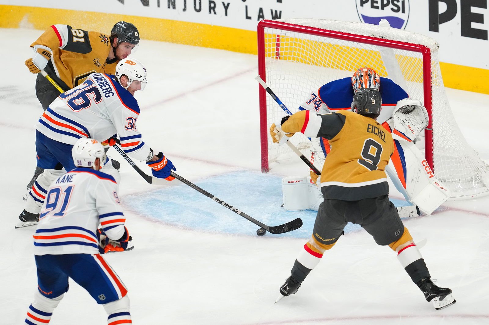 Eichel, Vegas Eliminated By Edmonton In Five Games Eichel, Vegas Eliminated By Edmonton In Five Games