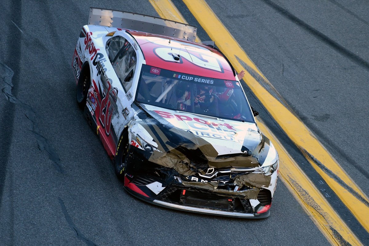 Pictures: Some of the most damaged cars to win NASCAR Cup races Pictures: Some of the most damaged cars to win NASCAR Cup races
