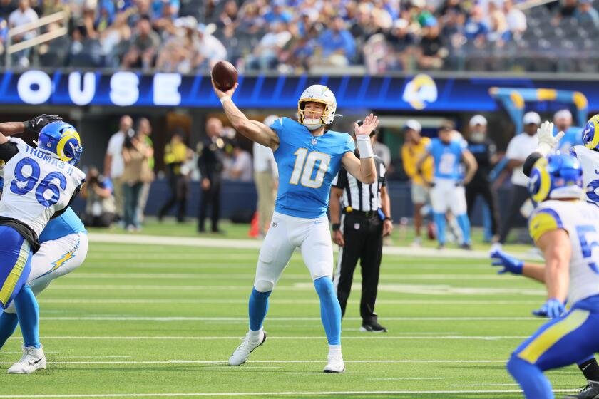 Hernández: Perception of Justin Herbert won’t change until he leads Chargers to playoff wins Hernández: Perception of Justin Herbert won’t change until he leads Chargers to playoff wins
