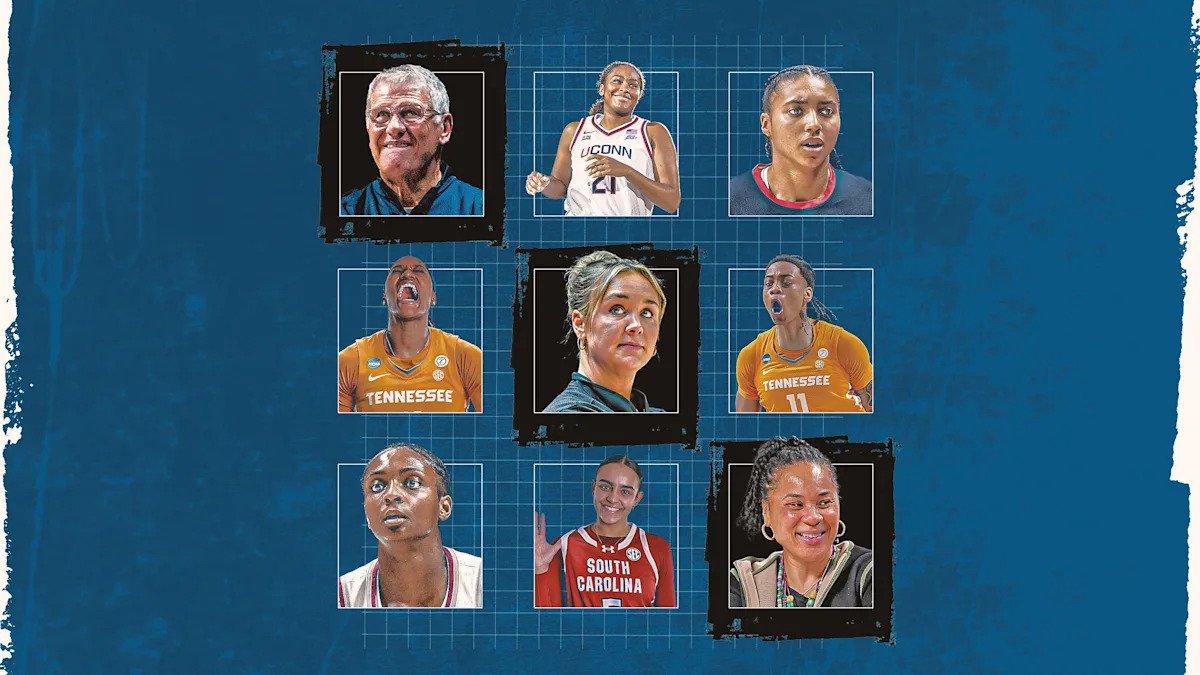 College basketball preview: UConn’s title defense, Tennessee’s resurgence, the SEC stronghold and USC’s chances without JuJu Watkins College basketball preview: UConn’s title defense, Tennessee’s resurgence, the SEC stronghold and USC’s chances without JuJu Watkins