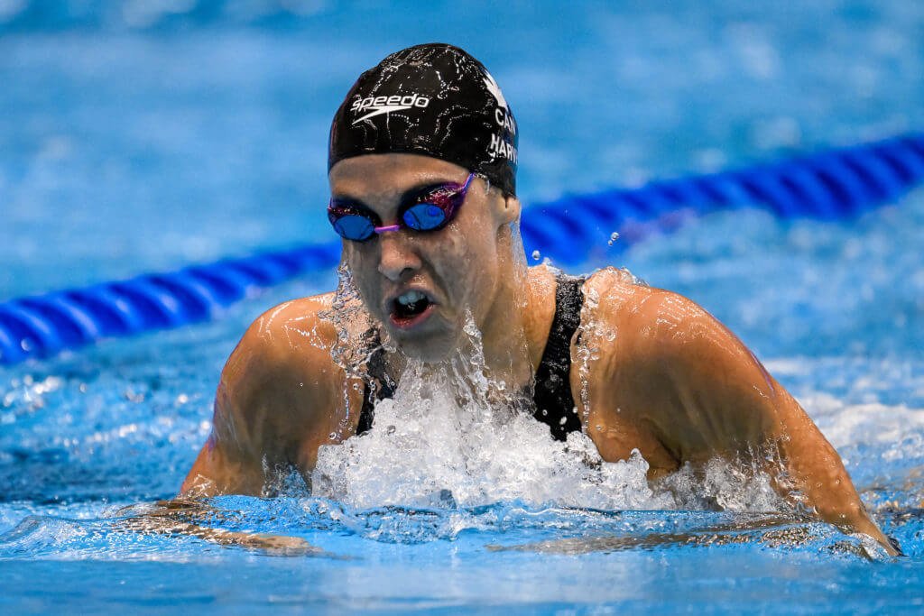 Mary-Sophie Harvey Drops Best in 200 Breast Mary-Sophie Harvey Drops Best in 200 Breast