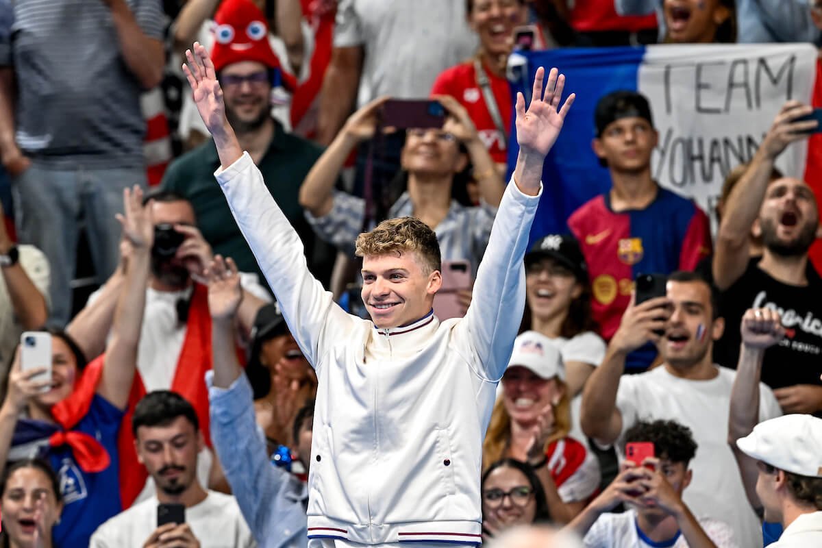 Global Success of Leon Marchand Followed Parents’ Olympic Nods