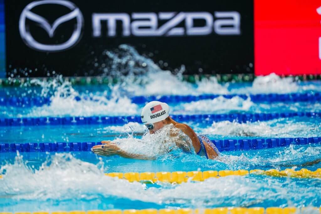 Kate Douglass on Top of Tight 100 Breast Kate Douglass on Top of Tight 100 Breast
