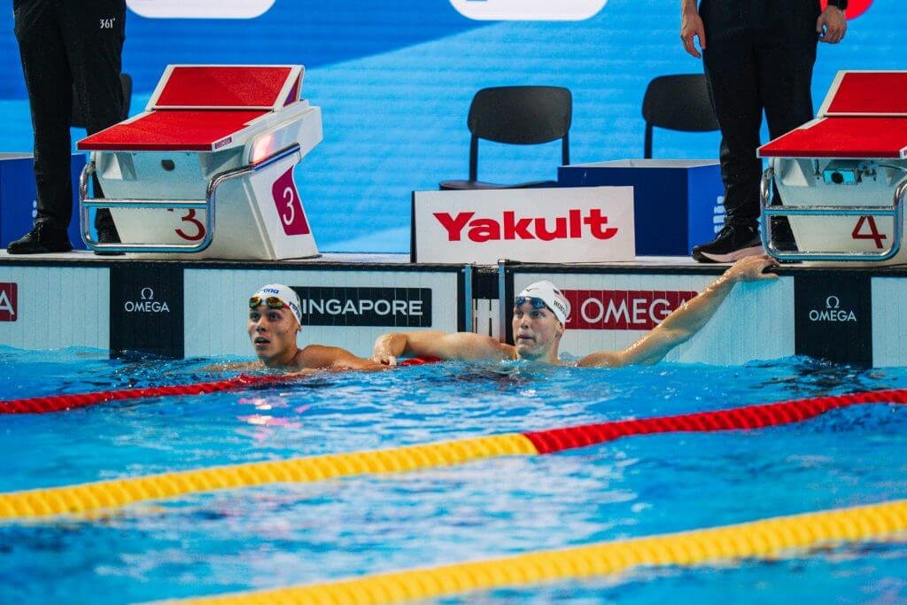 Luke Hobson and David Popovici Set for 200 Free Duel at Worlds Luke Hobson and David Popovici Set for 200 Free Duel at Worlds