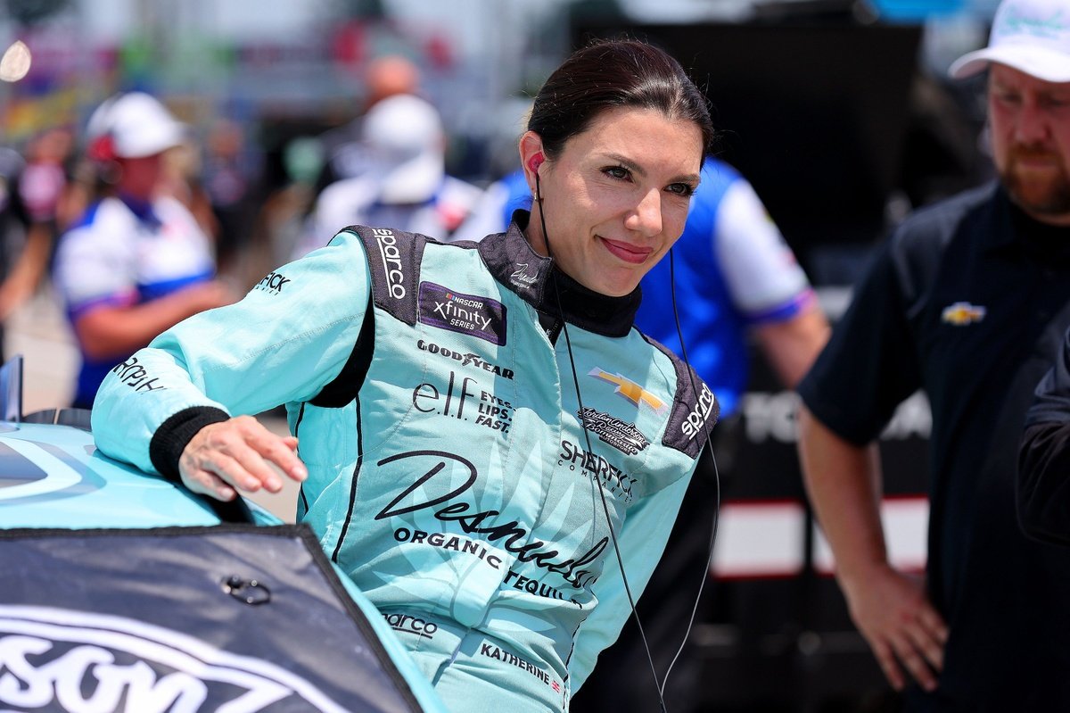 Katherine Legge hopeful she can attempt the Indy 500 and Coke 600 Double in the future Katherine Legge hopeful she can attempt the Indy 500 and Coke 600 Double in the future