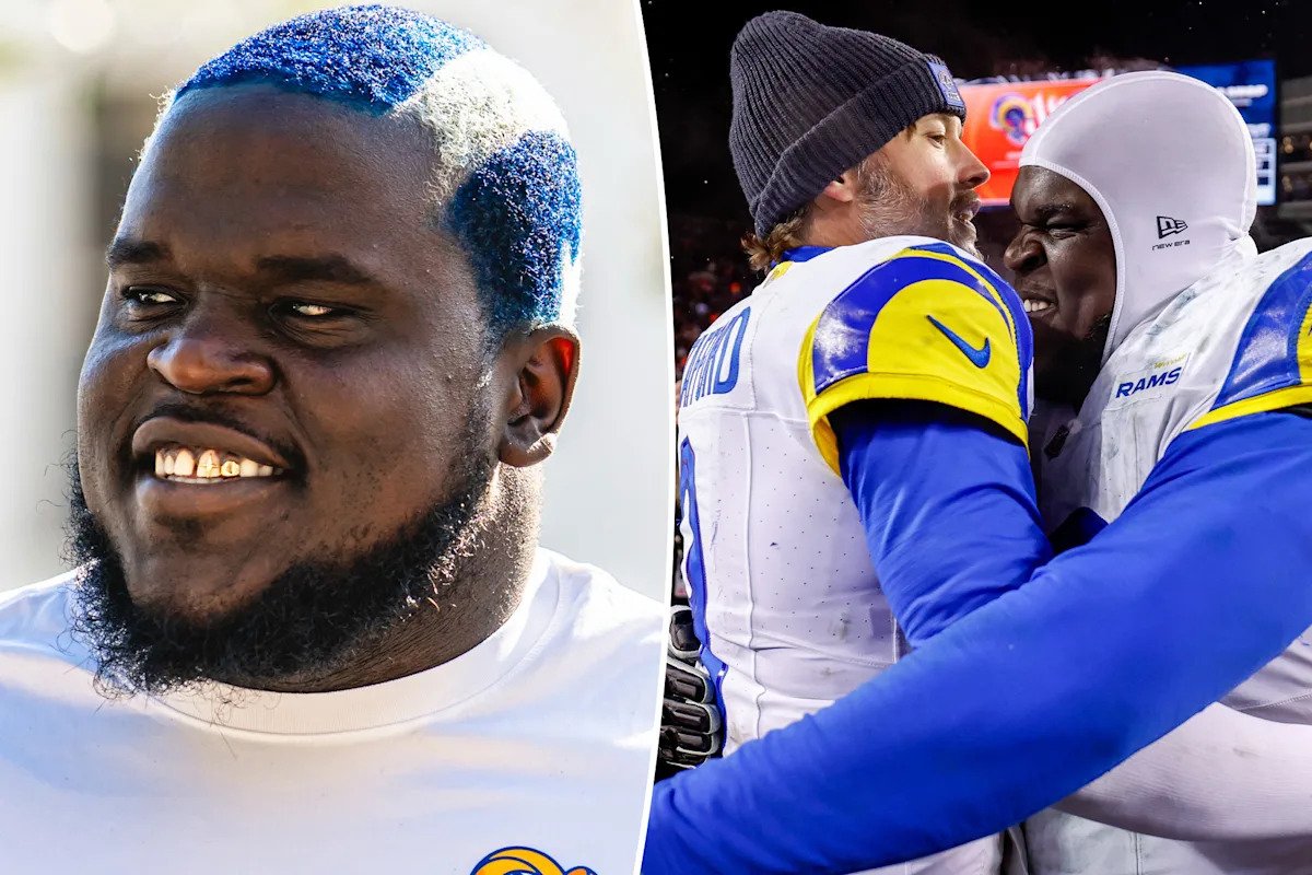 Kevin Dotson shows full Rams spirit ahead of 2026 training camp Kevin Dotson shows full Rams spirit ahead of 2026 training camp