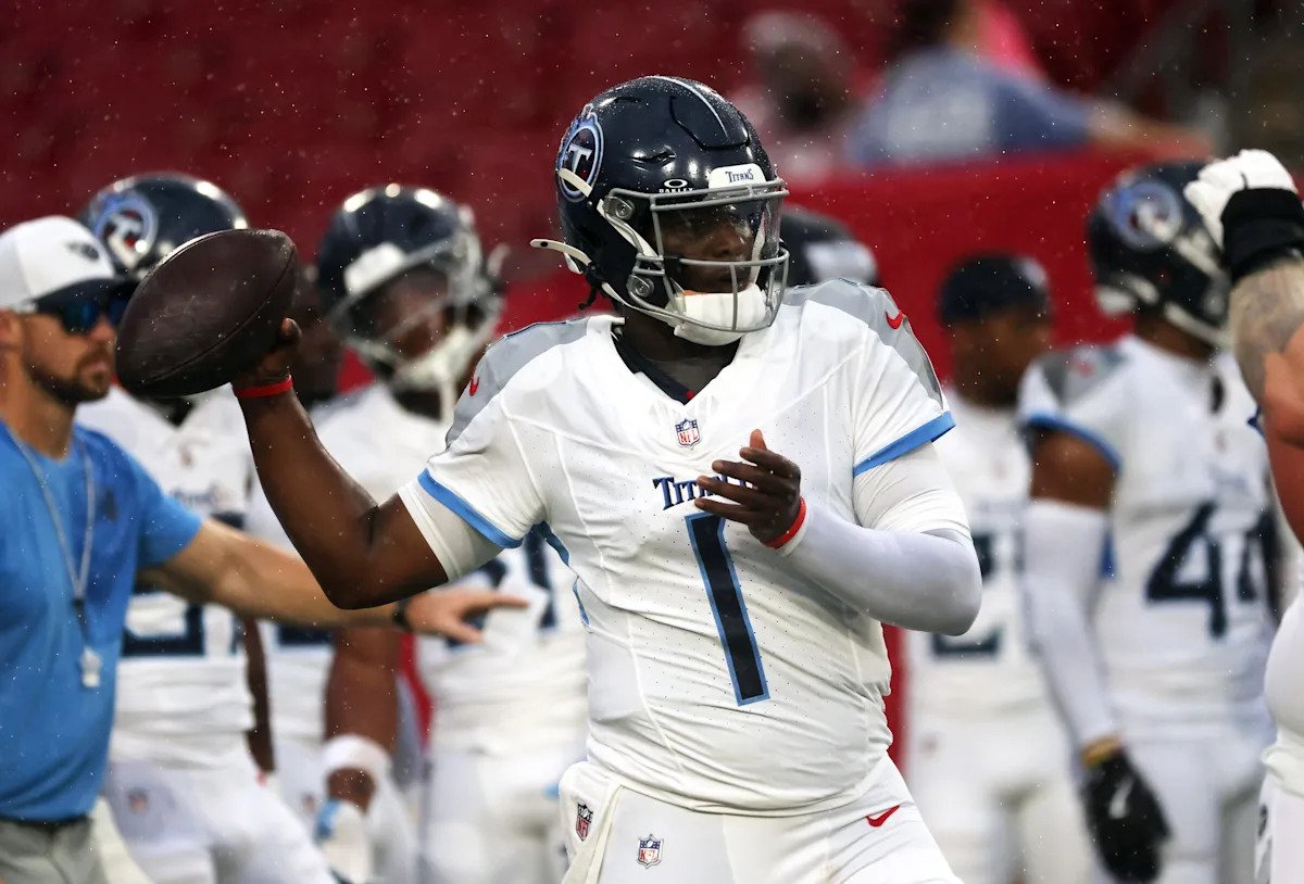 Titans rookie QB Cam Ward has a rough outing in 2nd preseason game Titans rookie QB Cam Ward has a rough outing in 2nd preseason game