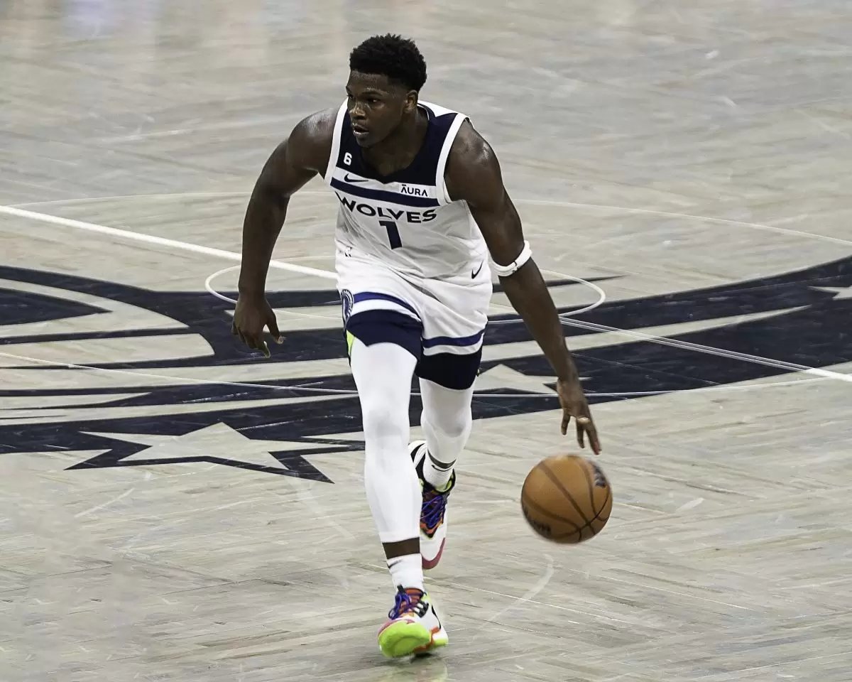 Anthony Edwards sidelined two weeks with hamstring Anthony Edwards sidelined two weeks with hamstring