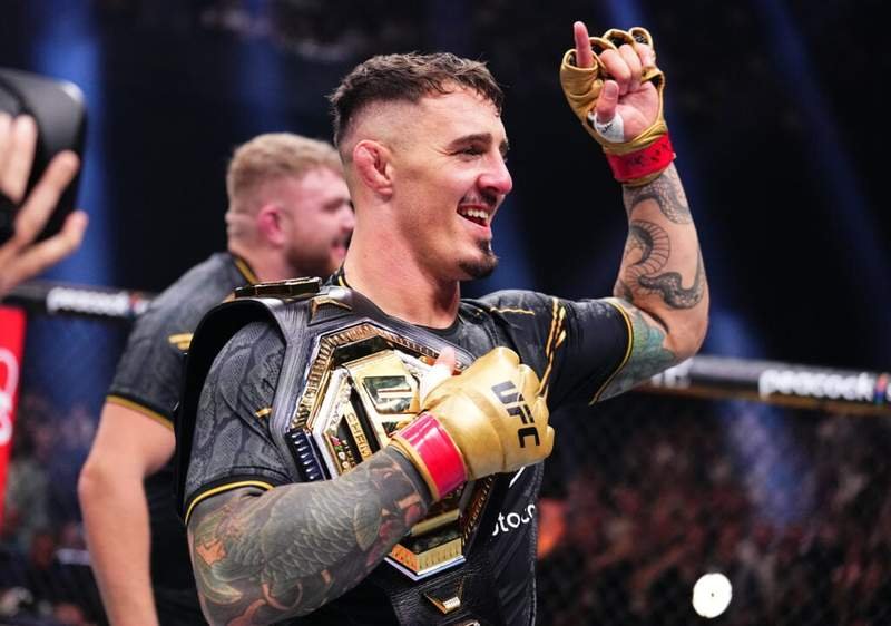Francis Ngannou and Tom Aspinall react strongly to Usyk-Verhoeven finish Francis Ngannou and Tom Aspinall react strongly to Usyk-Verhoeven finish