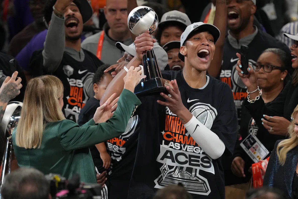 Aces celebrate third WNBA championship in four years with parade on Las Vegas Boulevard