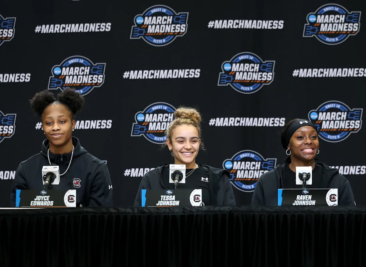 South Carolina rallying cry going int Sweet 16? Who can guard Tessa? South Carolina rallying cry going int Sweet 16? Who can guard Tessa?