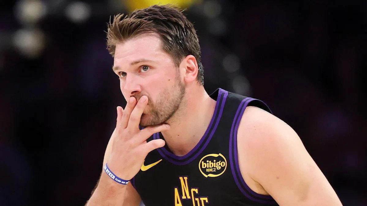 Doncic breaks Bryant points record for LA Lakers Doncic breaks Bryant points record for LA Lakers