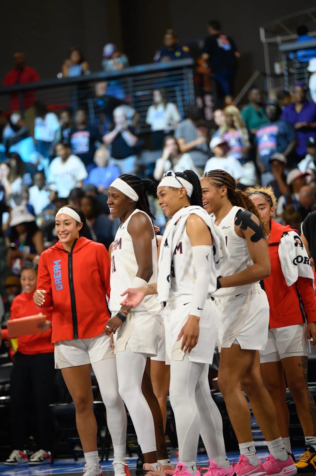 WNBA photo essay: Led by Rhyne Howard and Angel Reese, the Atlanta Dream’s high-scoring victory was overflowing with smiles WNBA photo essay: Led by Rhyne Howard and Angel Reese, the Atlanta Dream’s high-scoring victory was overflowing with smiles