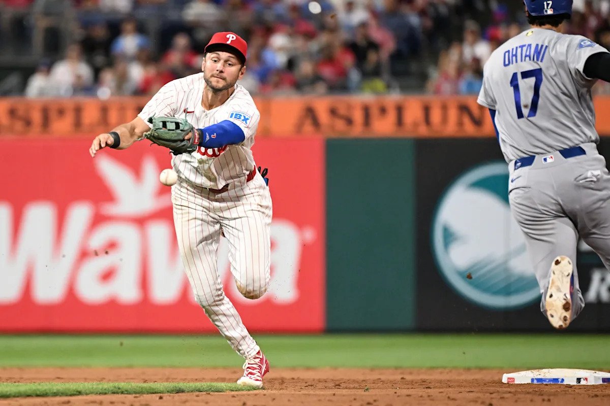 When glove failed, Trea Turner had milestone night at plate vs. Dodgers When glove failed, Trea Turner had milestone night at plate vs. Dodgers