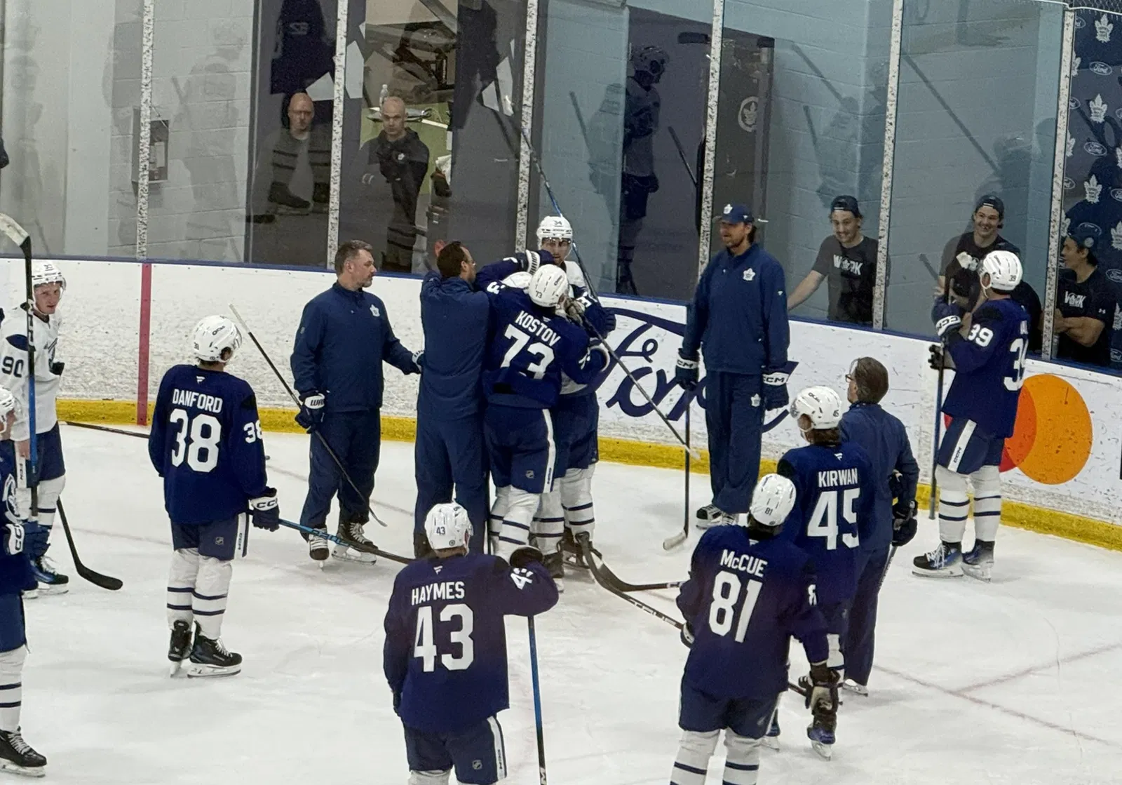 Fight Breaks Out at Maple Leafs Development Camp Between Matthew Hlacar and Rhett Parsons Fight Breaks Out at Maple Leafs Development Camp Between Matthew Hlacar and Rhett Parsons
