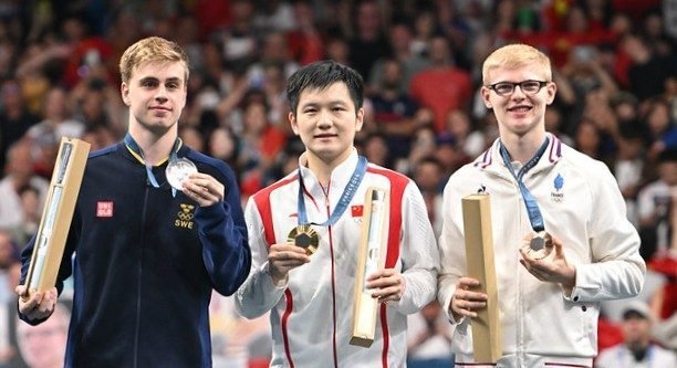 One Year Ago: Fan Zhendong Became the New Olympic Champion in Paris One Year Ago: Fan Zhendong Became the New Olympic Champion in Paris