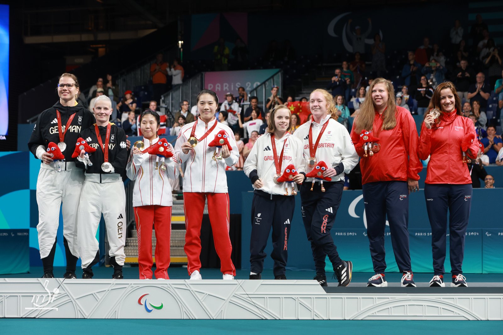 One Year Ago: The First Para Table Tennis Medals Were Awarded in Paris 2024 One Year Ago: The First Para Table Tennis Medals Were Awarded in Paris 2024