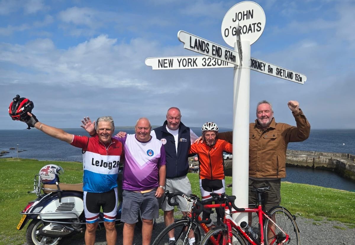 ‘I was blown off my bike twice’ – 83-year-old sets new record for riding Land’s End to John O’Groats ‘I was blown off my bike twice’ – 83-year-old sets new record for riding Land’s End to John O’Groats