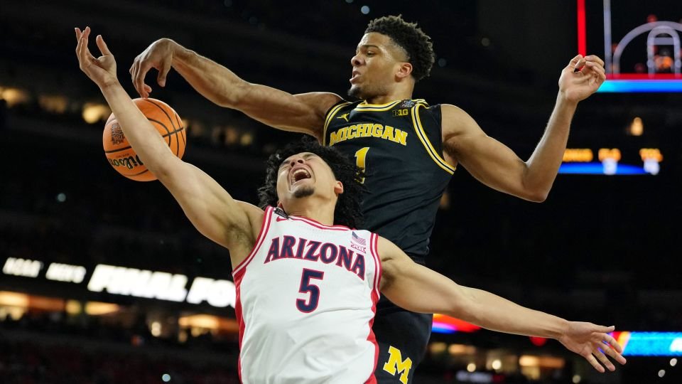 Michigan beat up Arizona and took its lunch money in a Final Four drubbing. Only UConn stands in the way of a title Michigan beat up Arizona and took its lunch money in a Final Four drubbing. Only UConn stands in the way of a title
