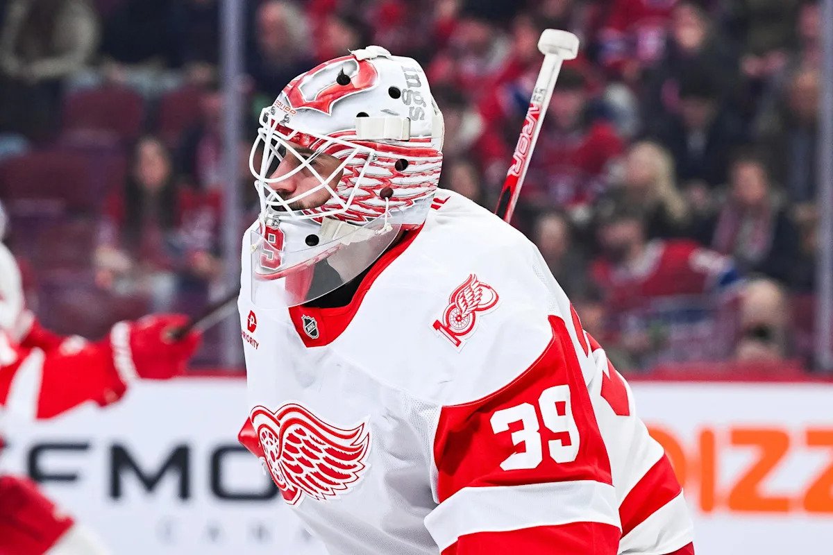 Raised On Roy Vs. Vernon, Osgood: Red Wings’ Cam Talbot Loves Goalie Fights Raised On Roy Vs. Vernon, Osgood: Red Wings’ Cam Talbot Loves Goalie Fights
