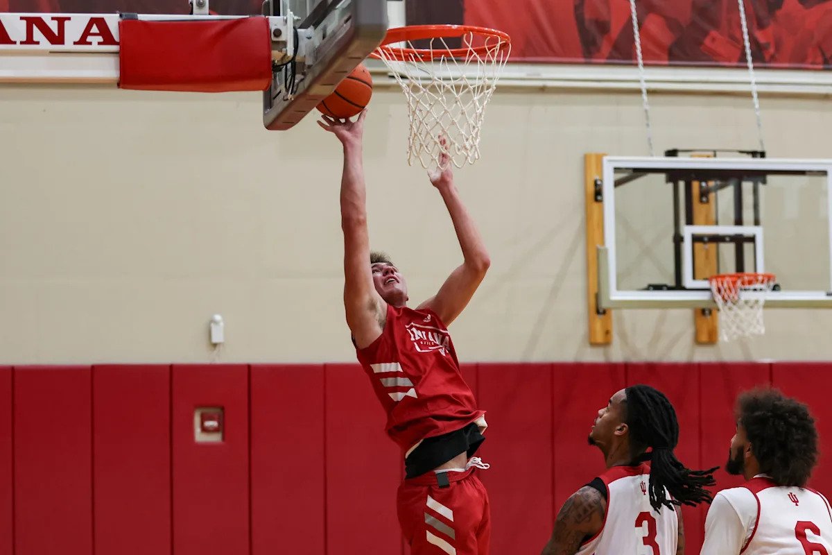 Indiana basketball freshman Trent Sisley happy to be a Hoosier: ‘Best decision I could have made’