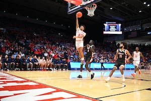 UD men’s basketball goes on big 2nd half run, ends exhibition season with win UD men’s basketball goes on big 2nd half run, ends exhibition season with win