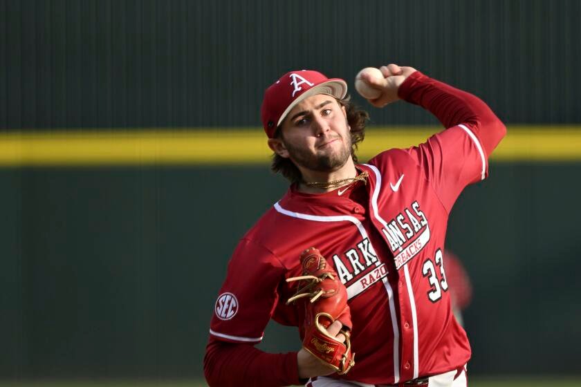 MLB draft: Dodgers select a pair of Arkansas standouts with their first picks MLB draft: Dodgers select a pair of Arkansas standouts with their first picks