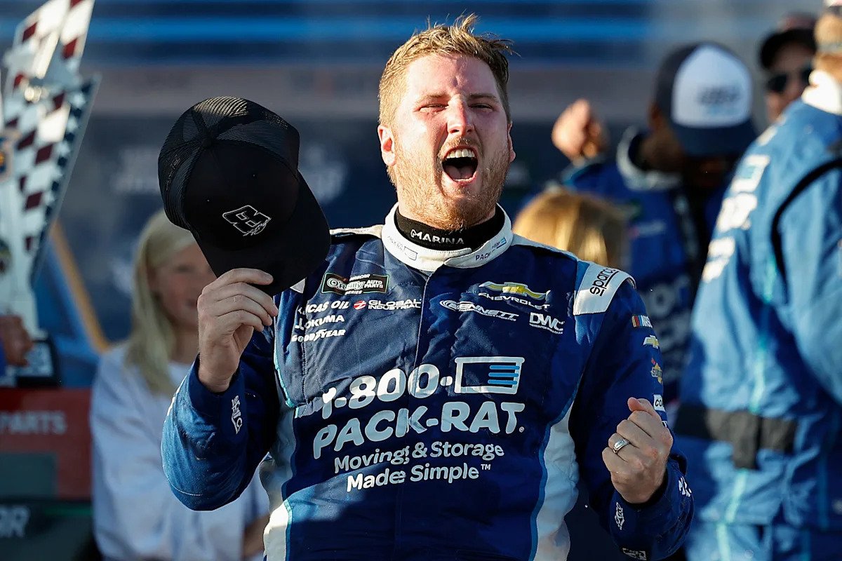 Austin Hill notches first NASCAR victory for RCR since death of Kyle Busch Austin Hill notches first NASCAR victory for RCR since death of Kyle Busch