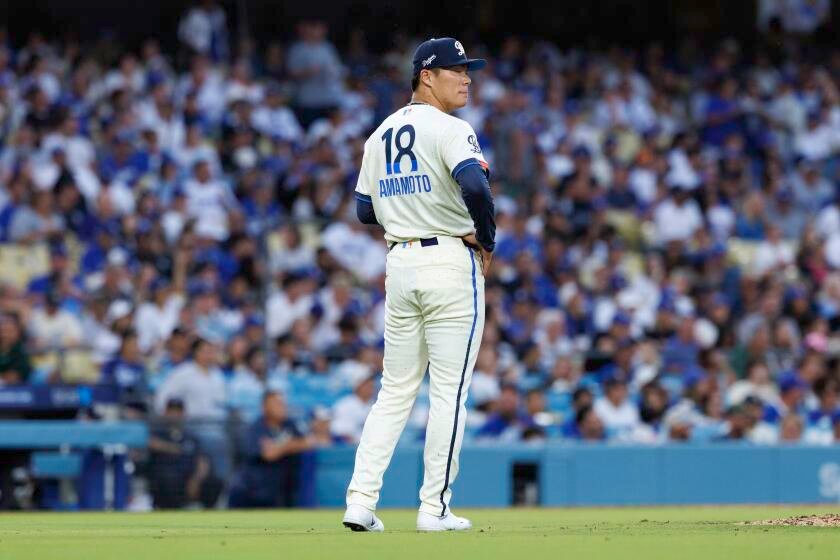 Yoshinobu Yamamoto has rough start as Dodgers drop series to Arizona Yoshinobu Yamamoto has rough start as Dodgers drop series to Arizona