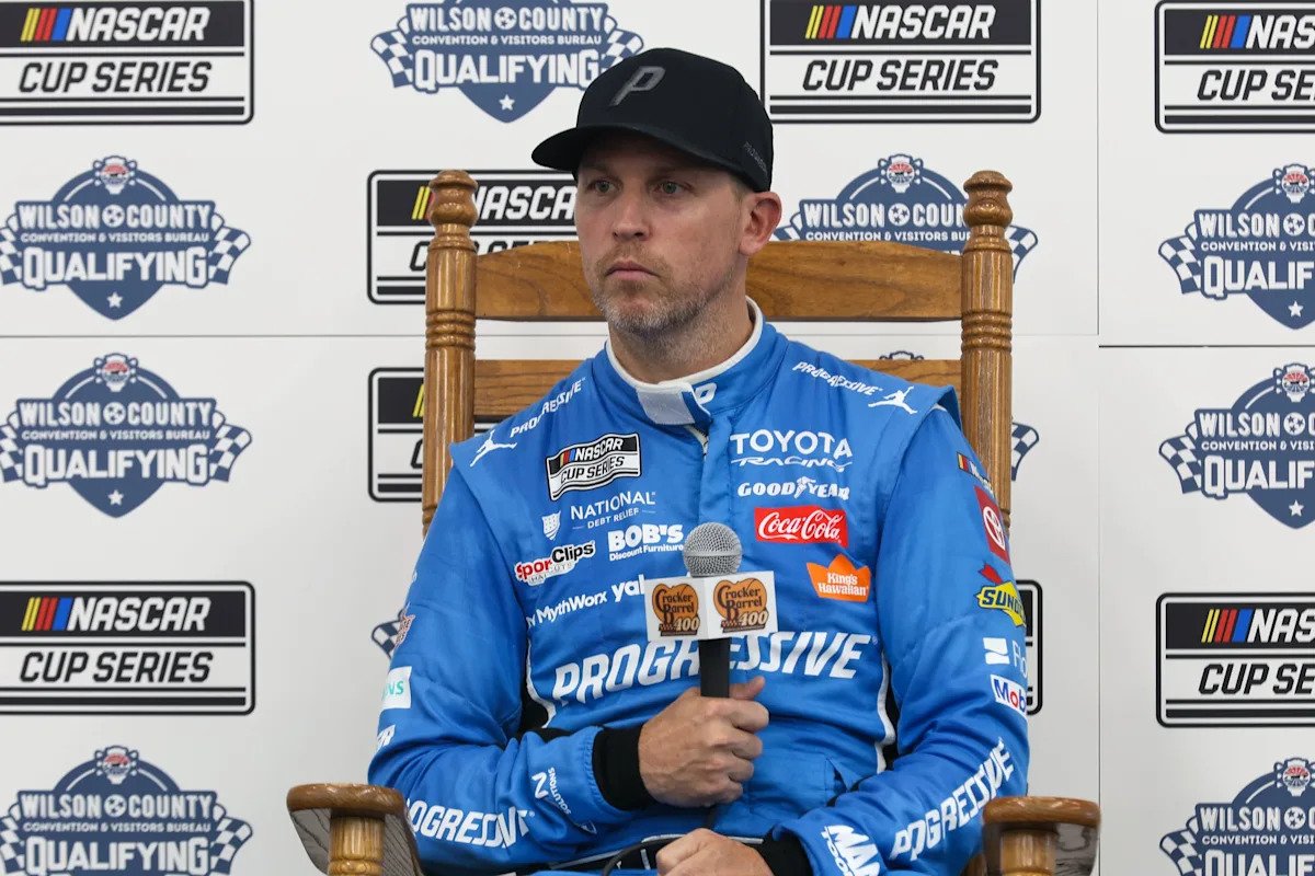 Denny Hamlin Explains Sonoma Spin-Out, Spreads Blame Across Three Drivers Denny Hamlin Explains Sonoma Spin-Out, Spreads Blame Across Three Drivers
