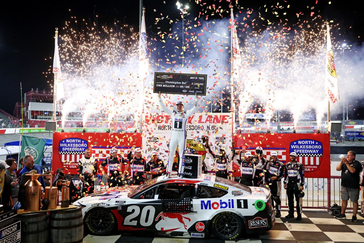 NASCAR Fans React to Christopher Bell’s Statement After Million All-Star Win NASCAR Fans React to Christopher Bell’s Statement After Million All-Star Win