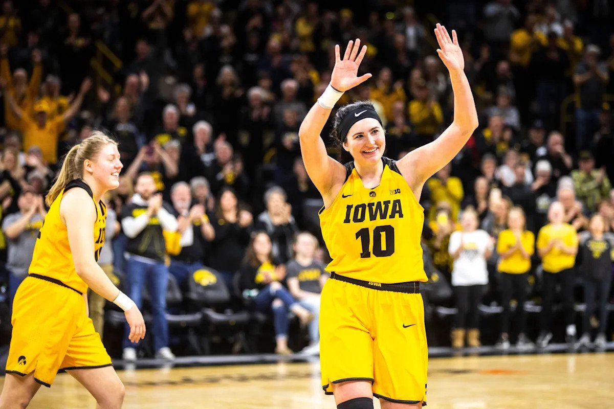 Former Iowa women’s basketball star, Megan Gustafson, secures first WNBA championship Former Iowa women’s basketball star, Megan Gustafson, secures first WNBA championship
