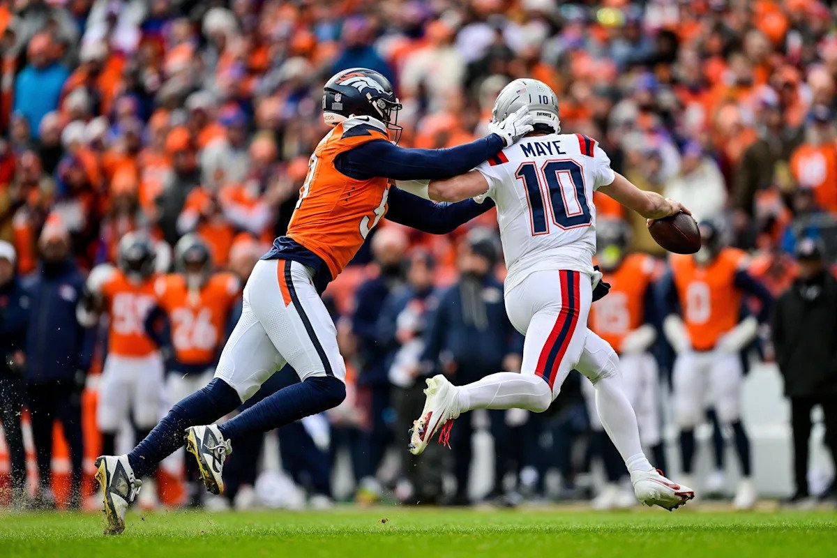 Could Broncos EDGE Que Robinson have a larger role on defense this upcoming season? Could Broncos EDGE Que Robinson have a larger role on defense this upcoming season?