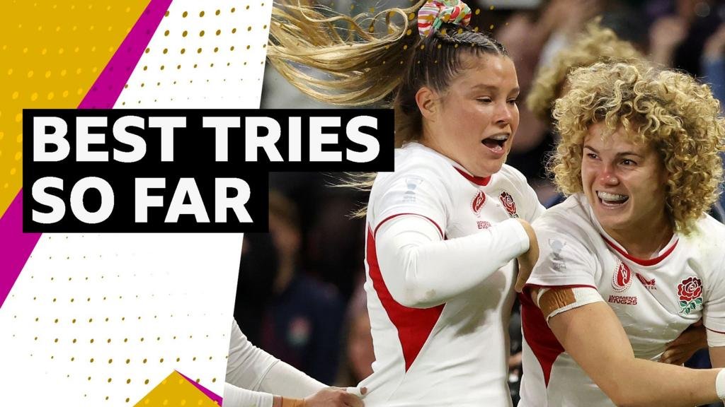Women’s Rugby World Cup: Best tries from pool stage, featuring England’s Jess Breach