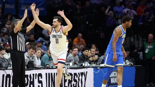 UCLA bows out of NCAA tournament in Round of 32 loss to UConn, 73-57 UCLA bows out of NCAA tournament in Round of 32 loss to UConn, 73-57