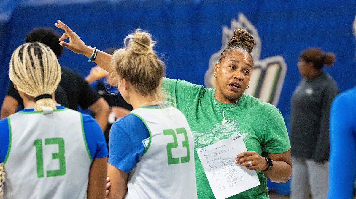 FGCU women’s basketball team kicks off first day of official practice of the Raina Harmon era