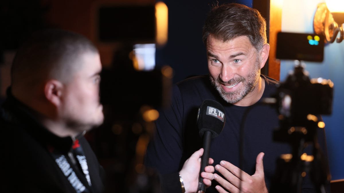 Eddie Hearn critical of UFC fighter pay, TKO’s push to change boxing