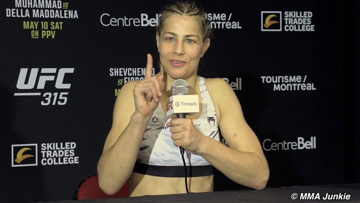 Jasmine Jasudavicius lays out path to No. 1 women’s flyweight Jasmine Jasudavicius lays out path to No. 1 women’s flyweight