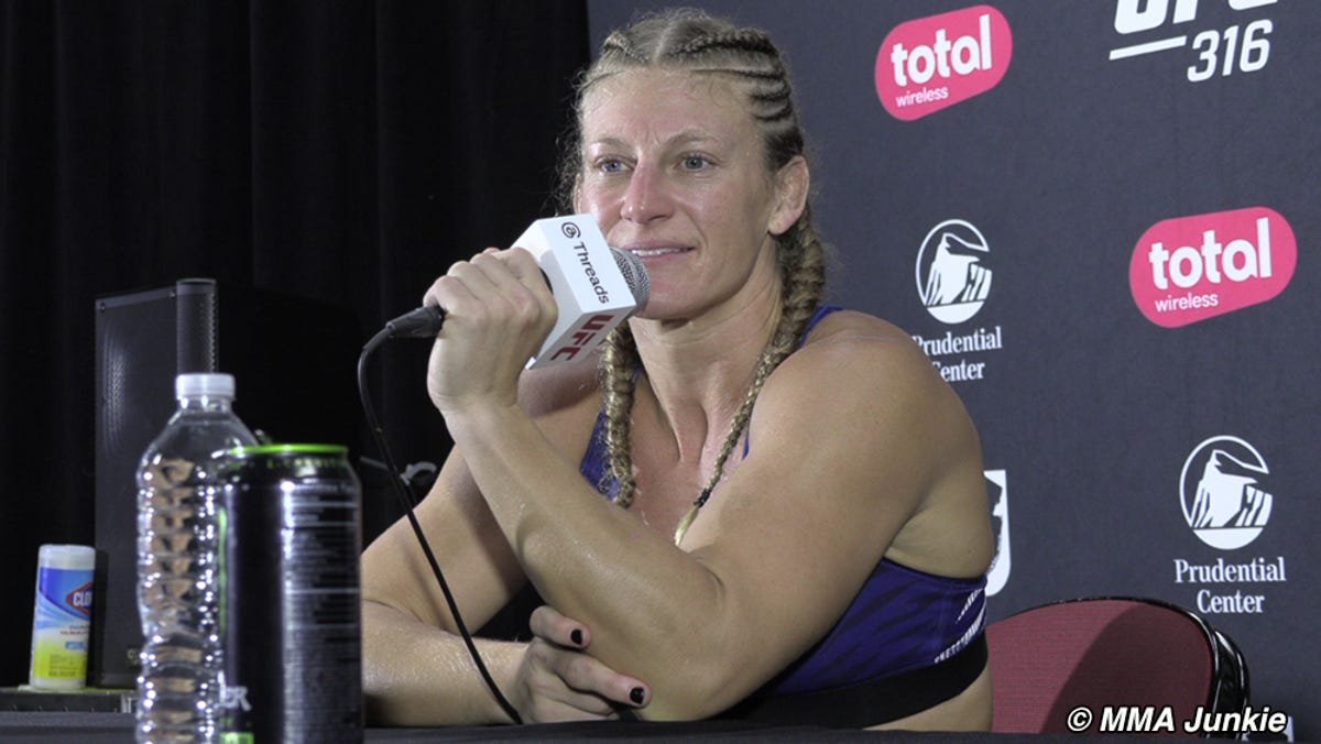 Kayla Harrison weighs in on UFC title fight vs. Amanda Nunes Kayla Harrison weighs in on UFC title fight vs. Amanda Nunes