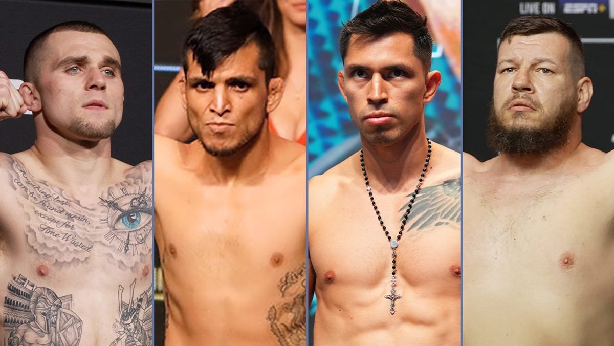 UFC veterans competing in MMA action July 30-Aug. 2