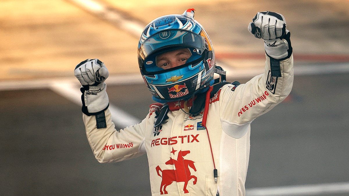 Connor Zilisch falls after winning NASCAR Xfinity race: Injury update Connor Zilisch falls after winning NASCAR Xfinity race: Injury update