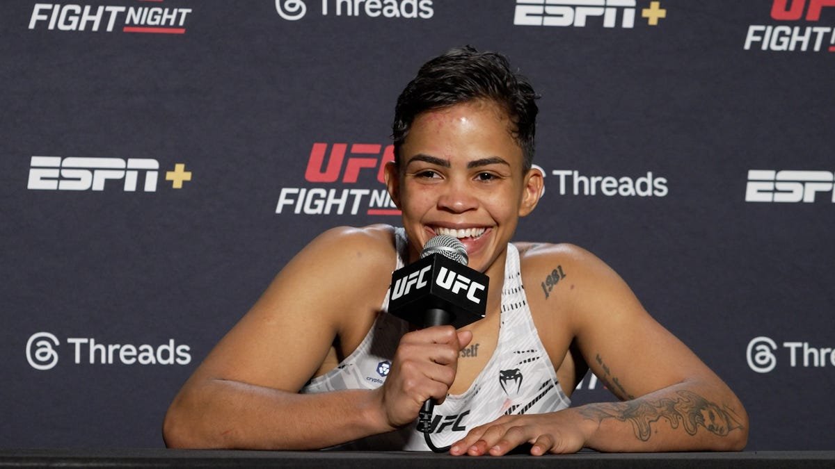 Iasmin Lucindo prioritizing improvement over picking next UFC opponent Iasmin Lucindo prioritizing improvement over picking next UFC opponent