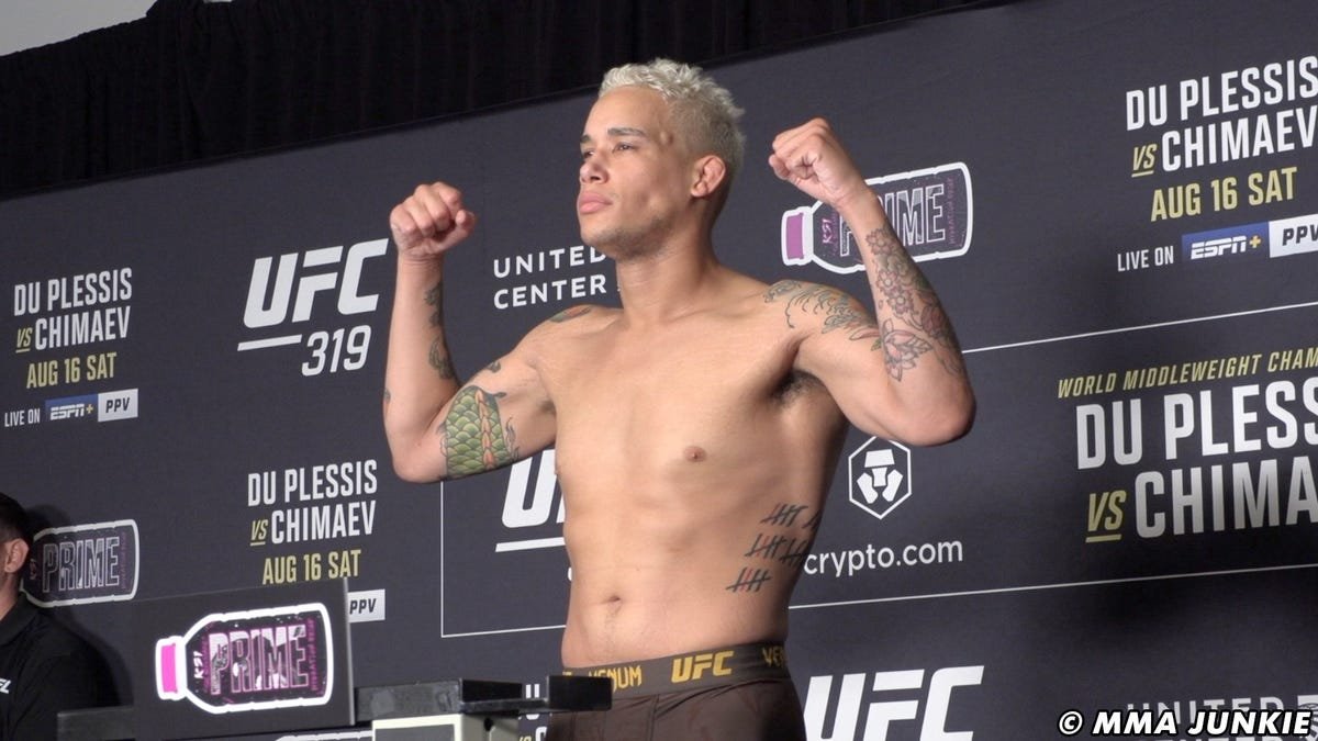 Bryan Battle released from UFC roster after back-to-back weight misses