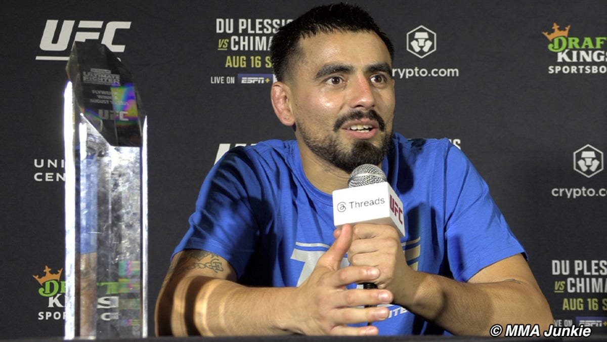 UFC 319 backstage post-fight interviews with winners