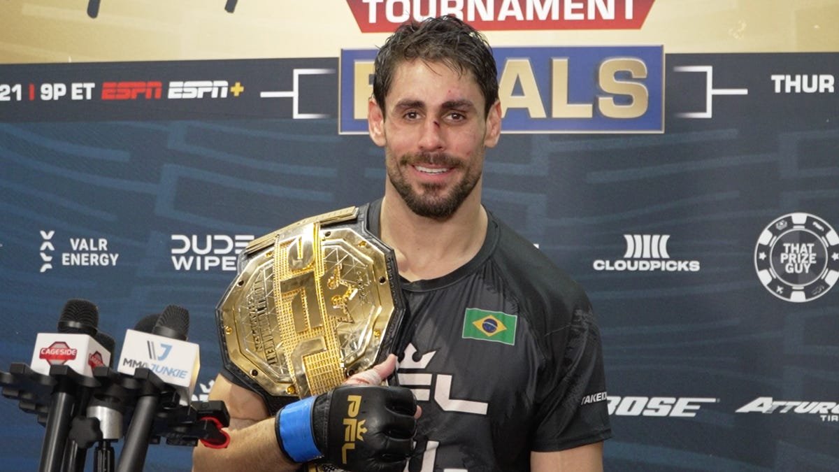 Antonio Carlos Junior had doubts en route to 2025 PFL title win